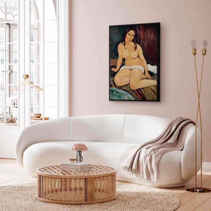 Quadro - Seated Nude (Amedeo Modigliani) in Poster e stampe Collezione Casa - Trebisacce, commercioVirtuoso.it