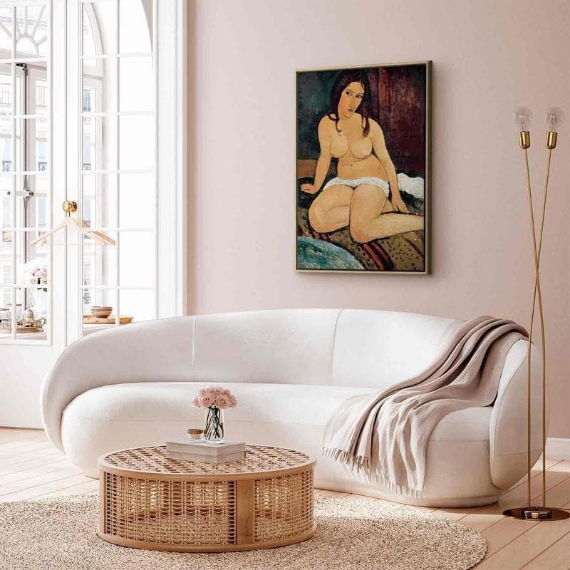 Quadro - Seated Nude (Amedeo Modigliani) in Poster e stampe Collezione Casa - Trebisacce, commercioVirtuoso.it
