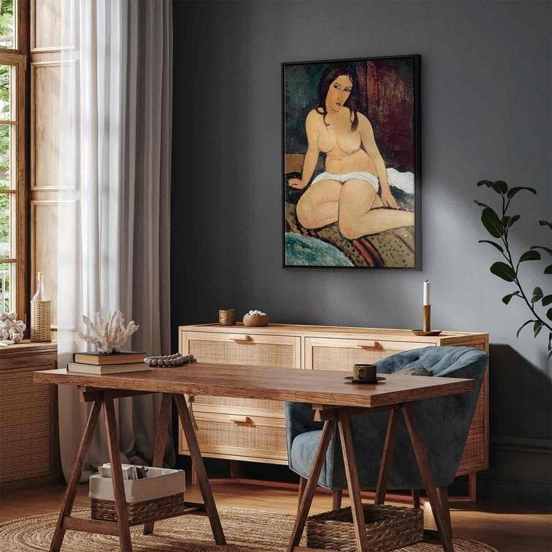 Quadro - Seated Nude (Amedeo Modigliani) in Poster e stampe Collezione Casa - Trebisacce, commercioVirtuoso.it