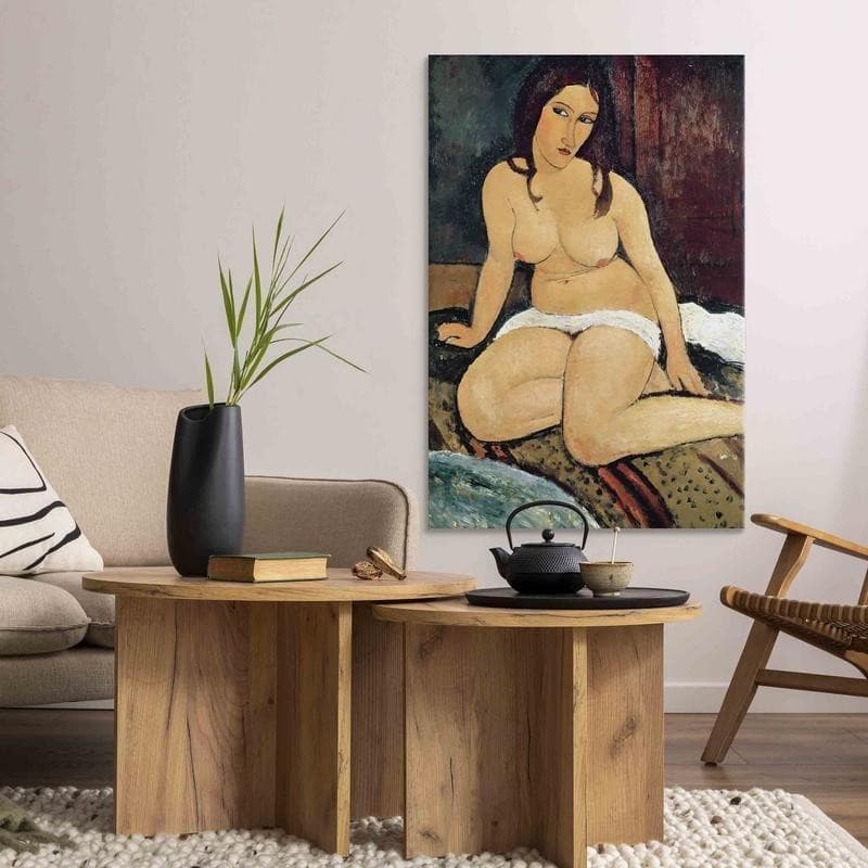 Quadro - Seated Nude (Amedeo Modigliani) in Poster e stampe Collezione Casa - Trebisacce, commercioVirtuoso.it