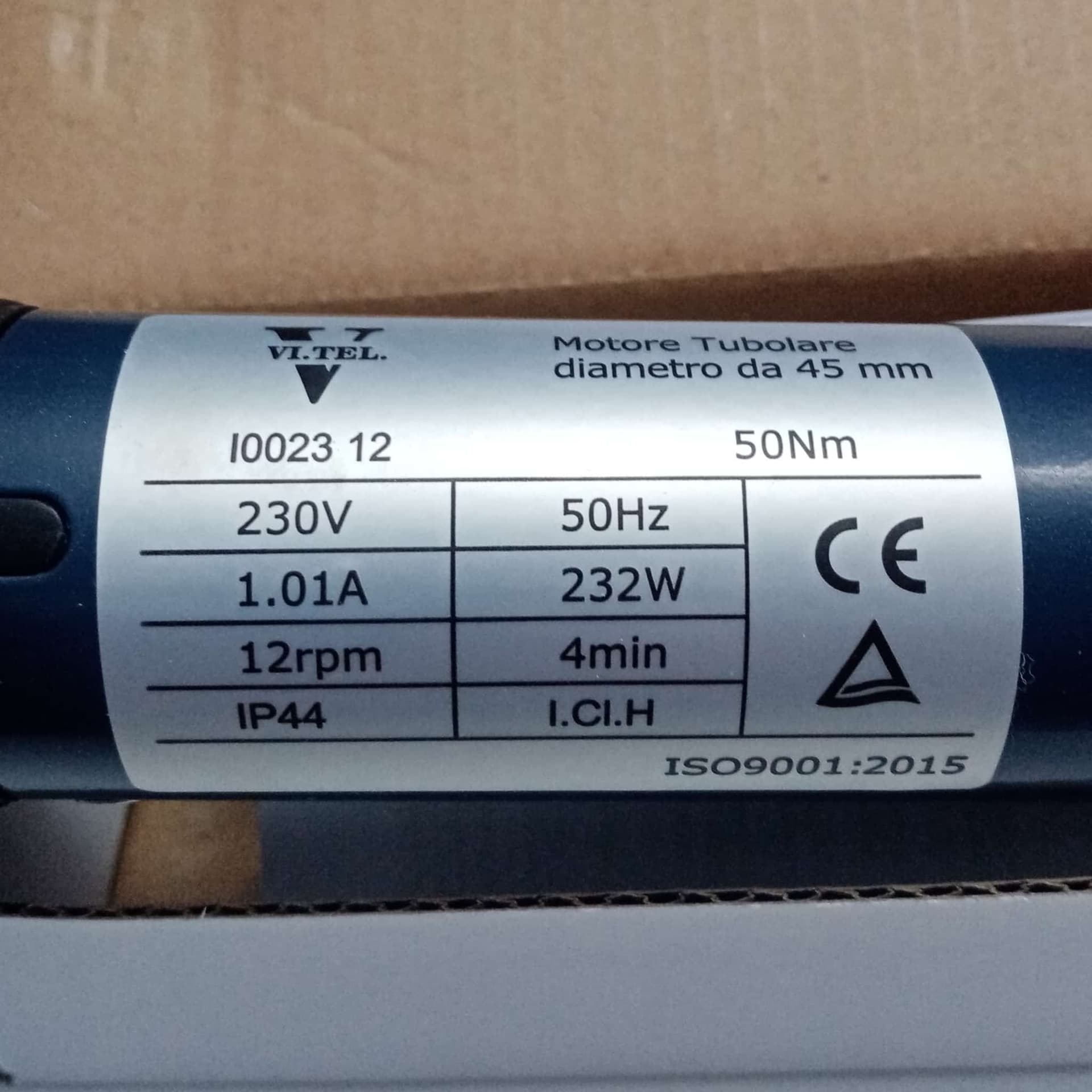 Kit motore per tapparella da diametro 45mm coppia 50Nm capacità 100kg in Accessori per finestre Aloiserw.com - Altomonte, commercioVirtuoso.it