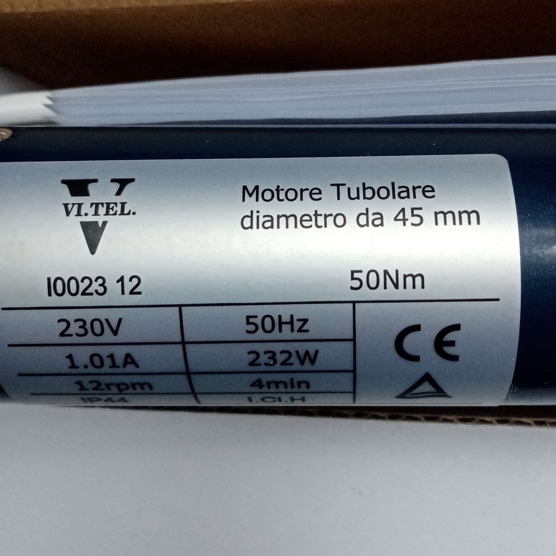 Kit motore per tapparella da diametro 45mm coppia 50Nm capacità 100kg in Accessori per finestre Aloiserw.com - Altomonte, commercioVirtuoso.it