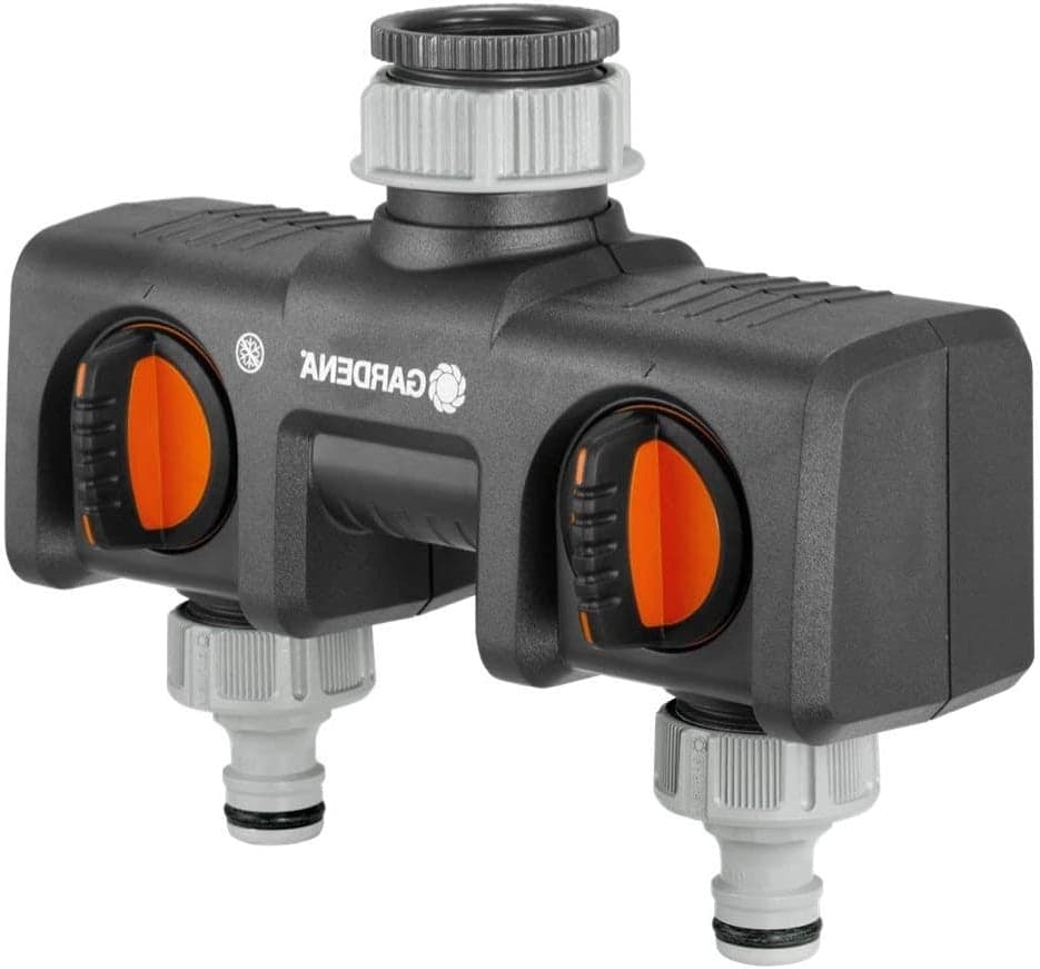 GARDENA - DISTRIBUTORE A 2 VIE CON INNESTI RAPIDI - FER 303460 in prodotto EuroStore07 - Alatri, commercioVirtuoso.it