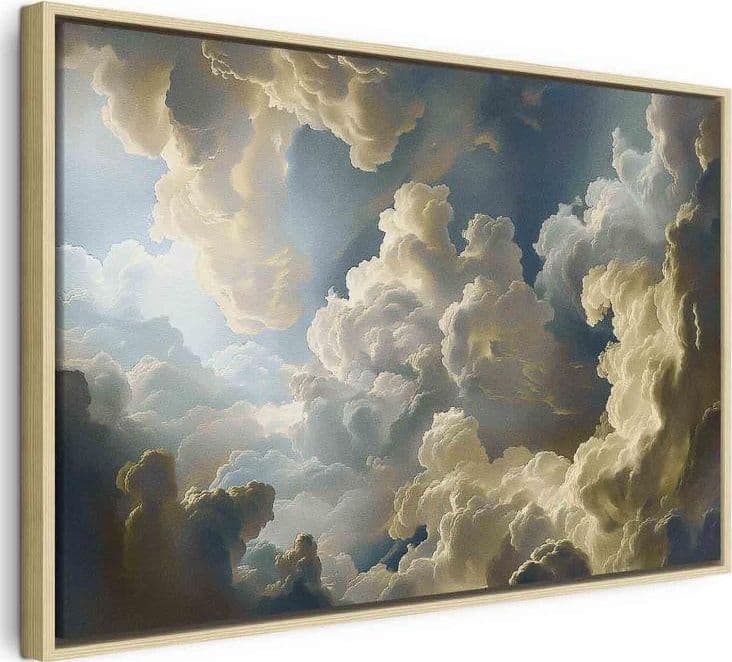 Quadro - Sun and Shadows: A Theatrical Display of Nature High Above the Earth in Poster e stampe Collezione Casa - Trebisacce, commercioVirtuoso.it