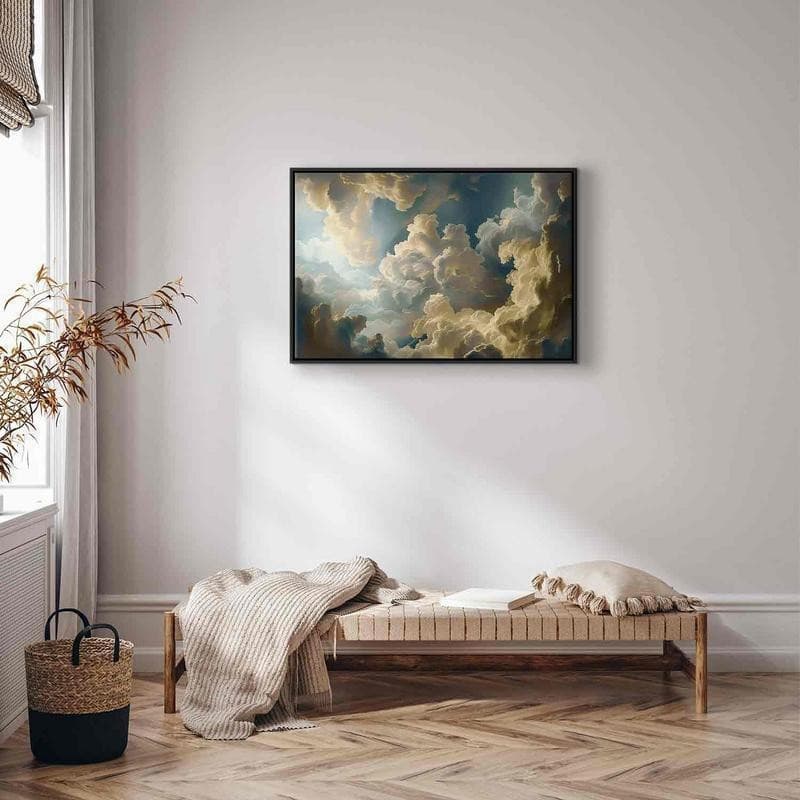 Quadro - Sun and Shadows: A Theatrical Display of Nature High Above the Earth in Poster e stampe Collezione Casa - Trebisacce, commercioVirtuoso.it
