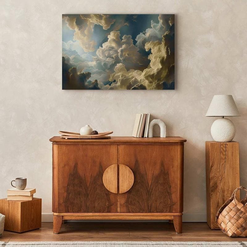 Quadro - Sun and Shadows: A Theatrical Display of Nature High Above the Earth in Poster e stampe Collezione Casa - Trebisacce, commercioVirtuoso.it