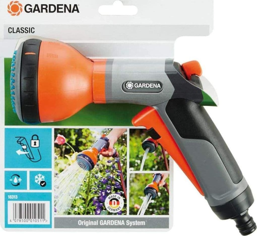 GARDENA - LANCIA A DOCCIA MULTIFUNZIONE CLASSIC CON INNESTO RAPIDO - IRRIGAZIONE in prodotto EuroStore07 - Alatri, commercioVirtuoso.it