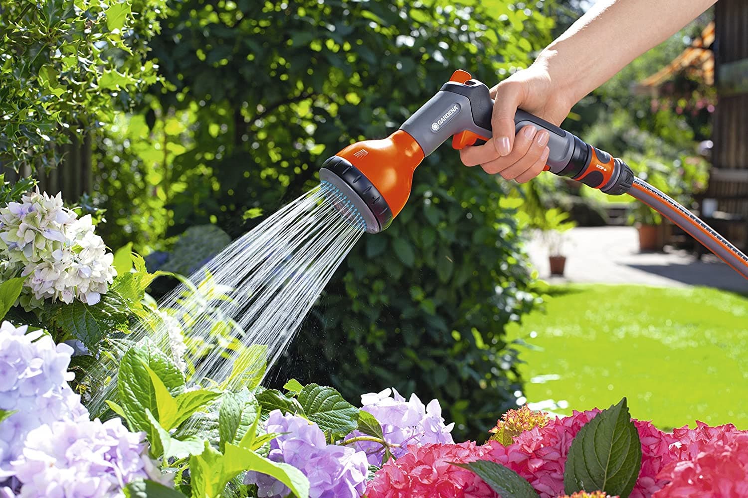 GARDENA - LANCIA A DOCCIA MULTIFUNZIONE CLASSIC CON INNESTO RAPIDO - IRRIGAZIONE in prodotto EuroStore07 - Alatri, commercioVirtuoso.it