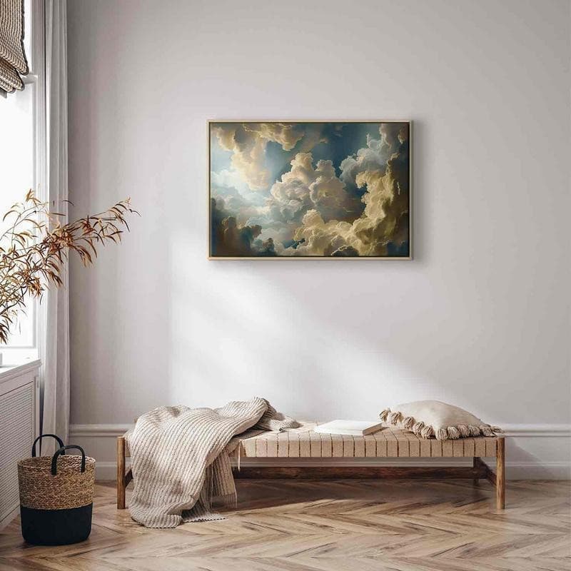 Quadro - Sun and Shadows: A Theatrical Display of Nature High Above the Earth in Poster e stampe Collezione Casa - Trebisacce, commercioVirtuoso.it