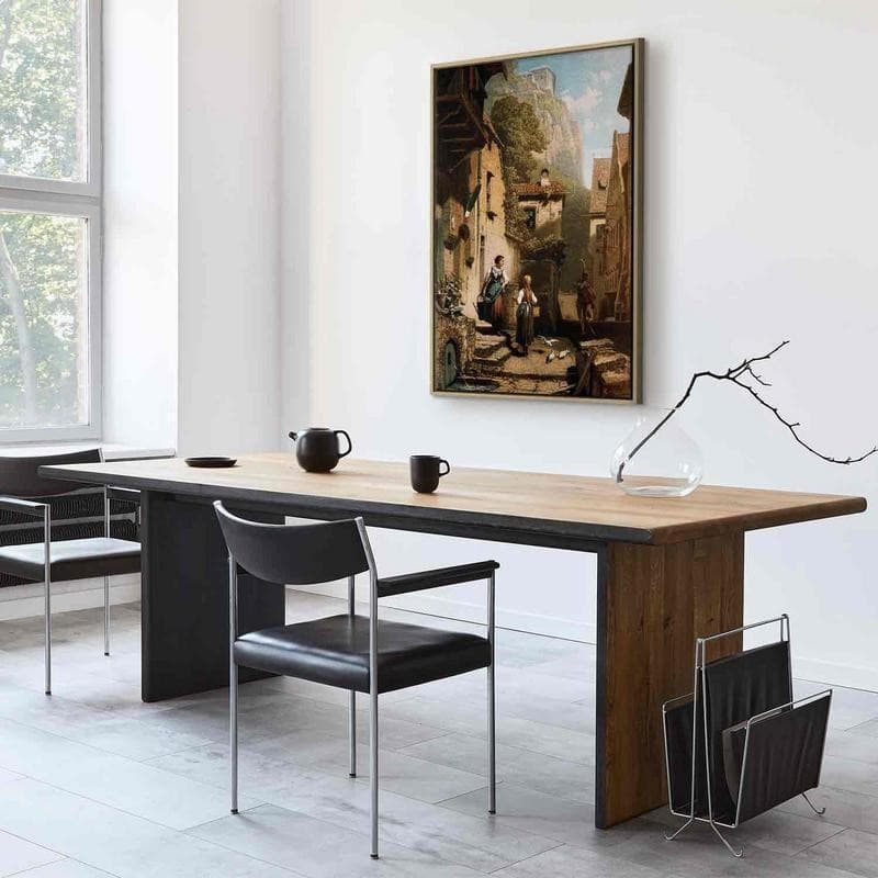 Quadro - Im Dachstübchen (Carl Spitzweg) in Poster e stampe Collezione Casa - Trebisacce, commercioVirtuoso.it