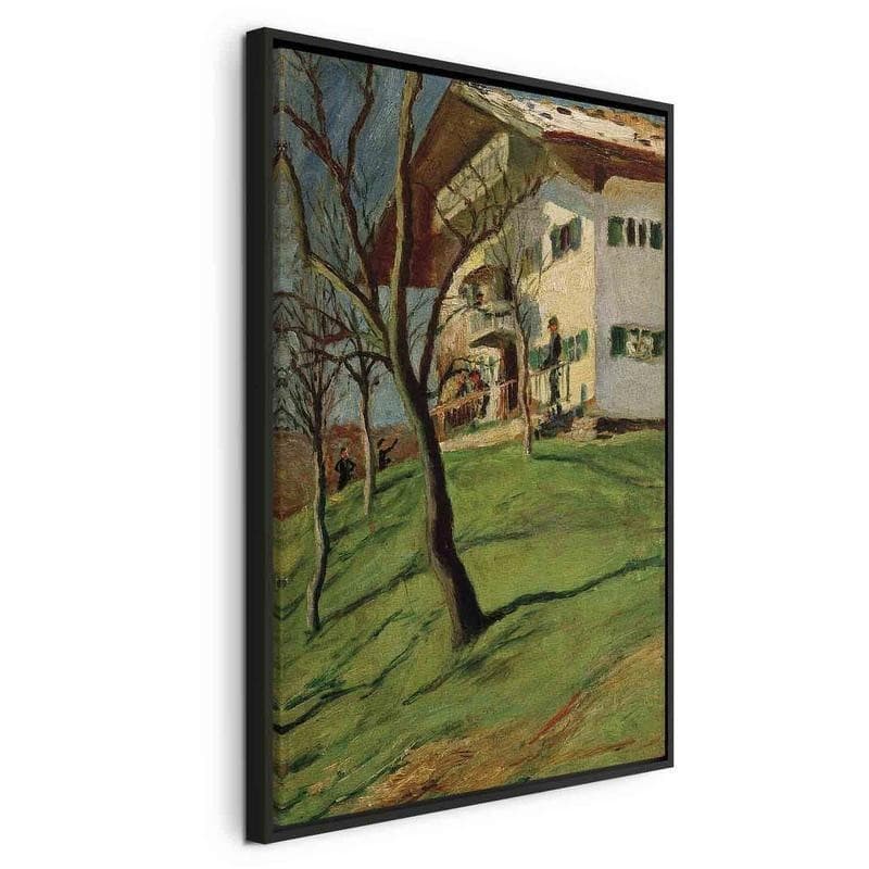 Quadro - Unser Häuschen in Tegernsee (August Macke) in Poster e stampe Collezione Casa - Trebisacce, commercioVirtuoso.it