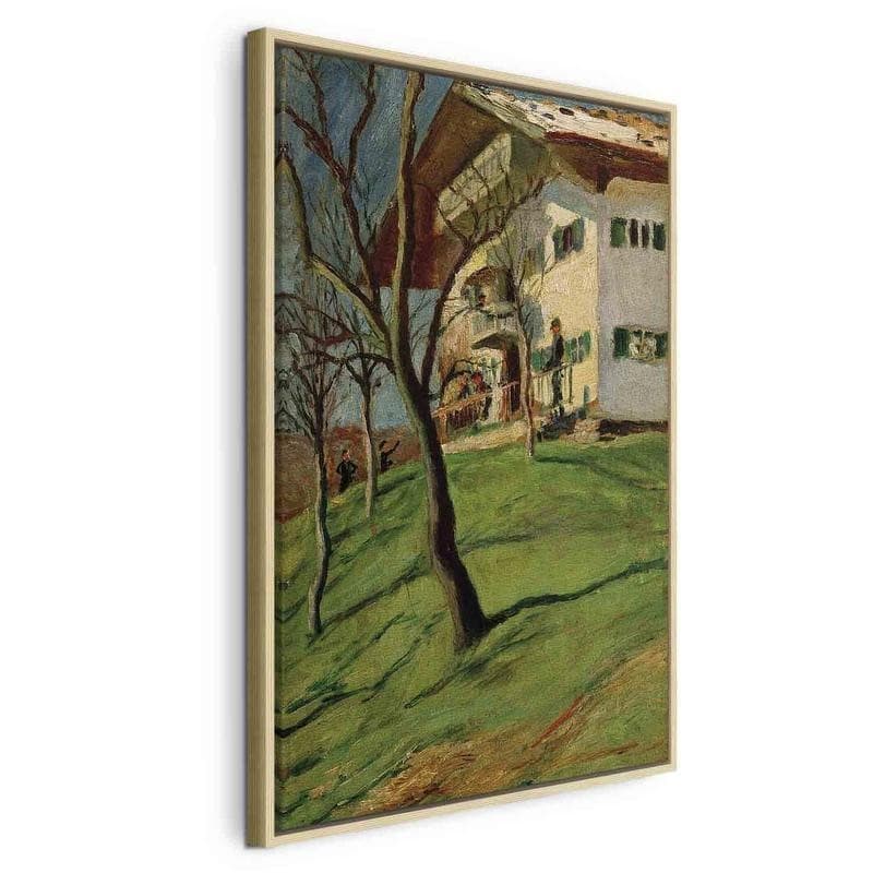 Quadro - Unser Häuschen in Tegernsee (August Macke) in Poster e stampe Collezione Casa - Trebisacce, commercioVirtuoso.it