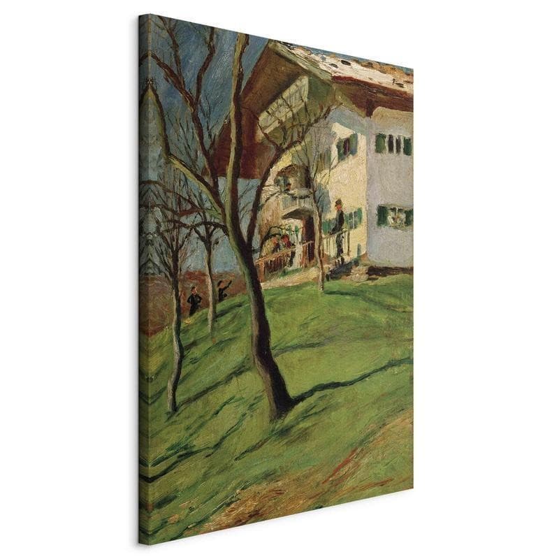 Quadro - Unser Häuschen in Tegernsee (August Macke) in Poster e stampe Collezione Casa - Trebisacce, commercioVirtuoso.it