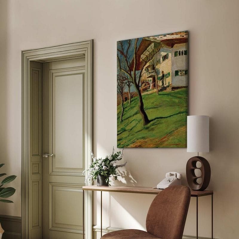 Quadro - Unser Häuschen in Tegernsee (August Macke) in Poster e stampe Collezione Casa - Trebisacce, commercioVirtuoso.it