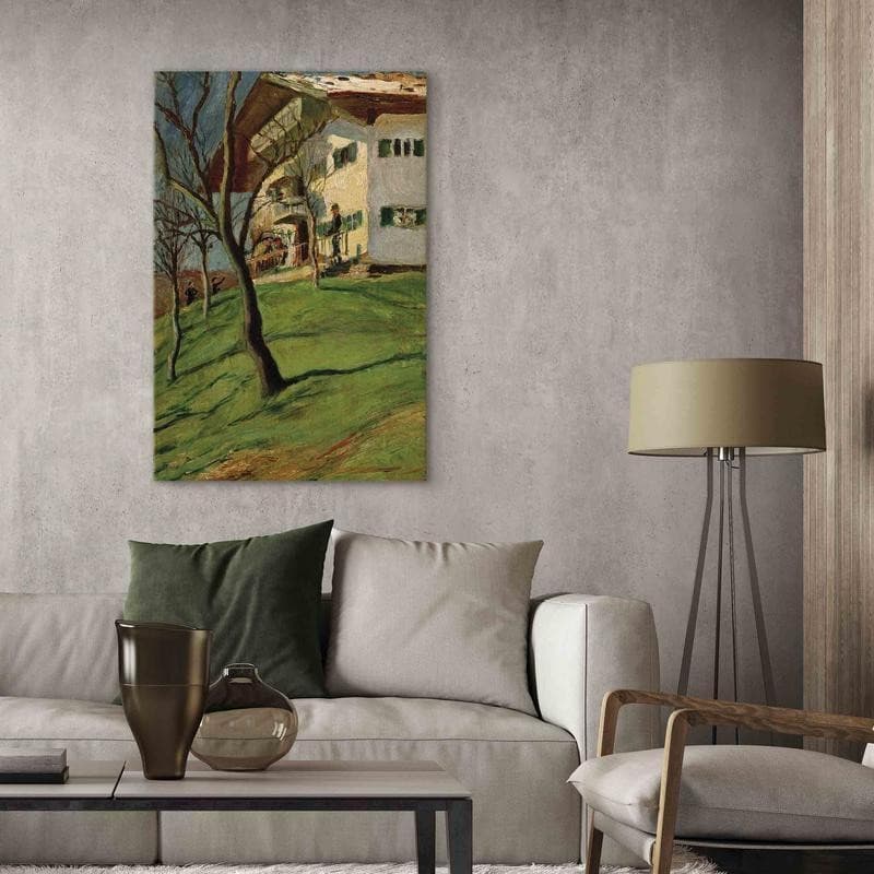 Quadro - Unser Häuschen in Tegernsee (August Macke) in Poster e stampe Collezione Casa - Trebisacce, commercioVirtuoso.it