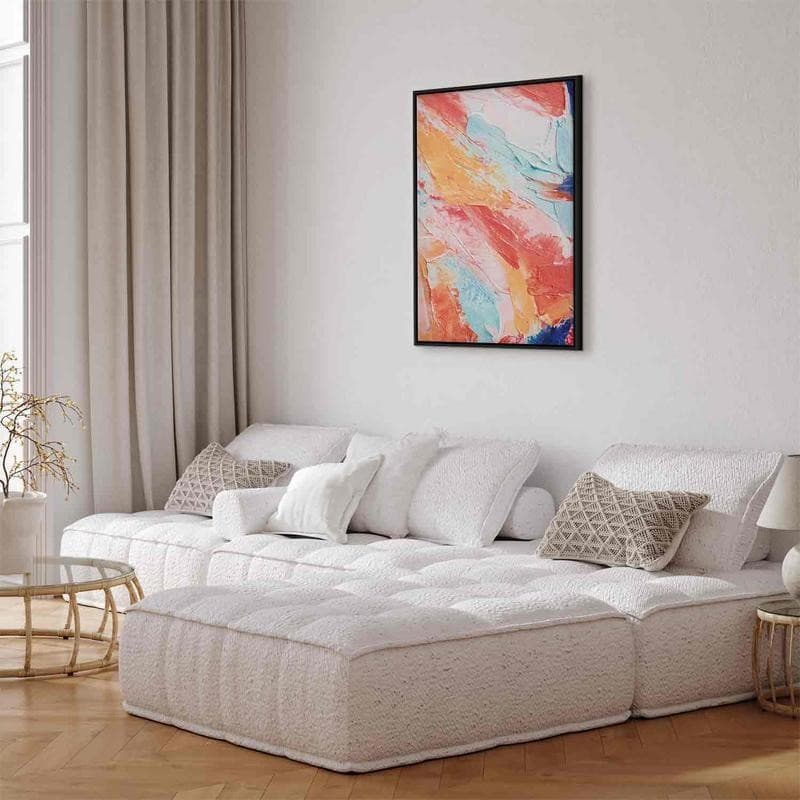 Quadro - Spring Shades - A Colorful Mix of Warm and Cool Tones on Canvas in Poster e stampe Collezione Casa - Trebisacce, commercioVirtuoso.it