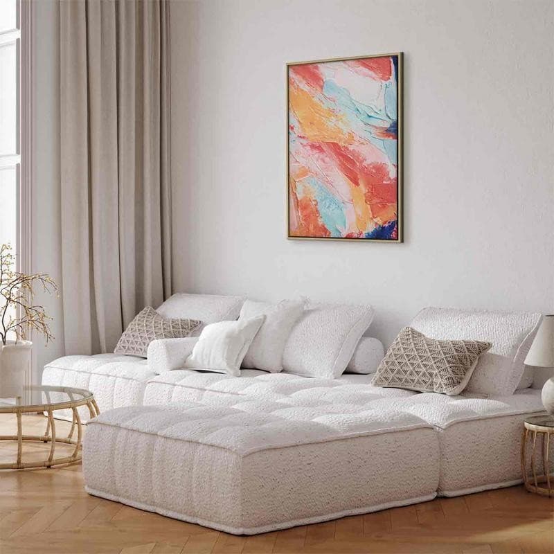 Quadro - Spring Shades - A Colorful Mix of Warm and Cool Tones on Canvas in Poster e stampe Collezione Casa - Trebisacce, commercioVirtuoso.it