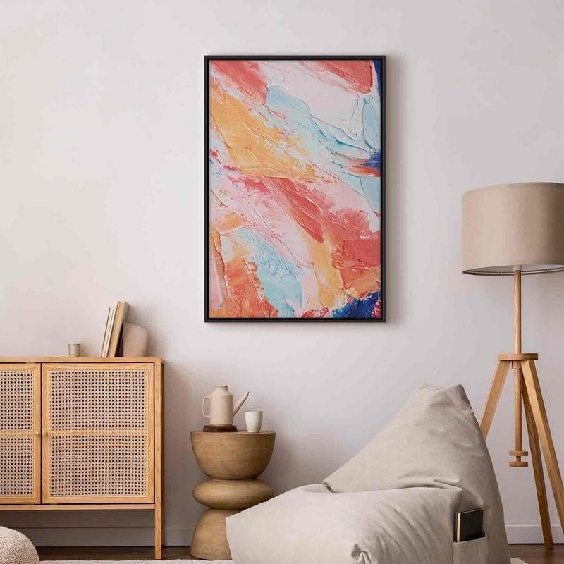 Quadro - Spring Shades - A Colorful Mix of Warm and Cool Tones on Canvas in Poster e stampe Collezione Casa - Trebisacce, commercioVirtuoso.it