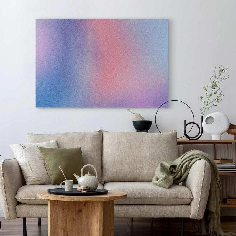 Quadro - Rainbow Gradient - Delicate Multicolored Gradient Resembling Mist in Poster e stampe Collezione Casa - Trebisacce, commercioVirtuoso.it