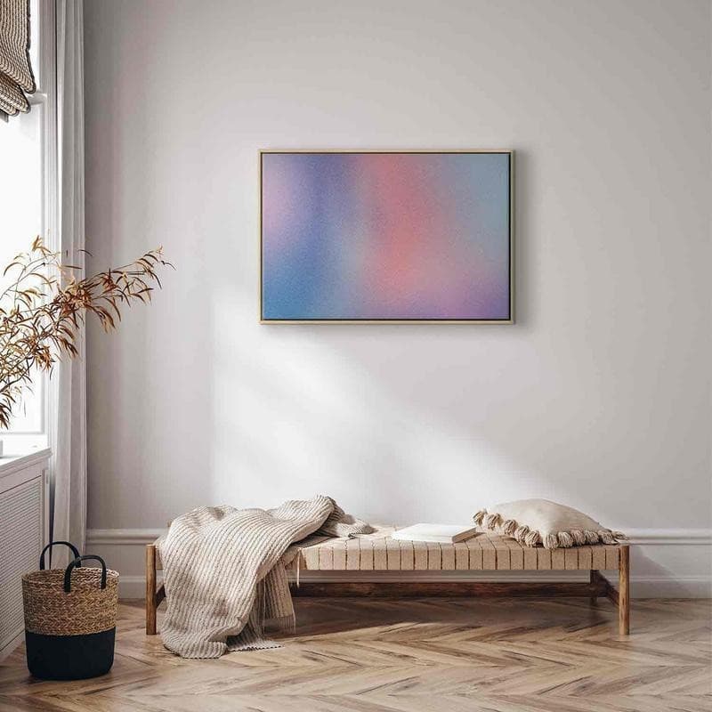 Quadro - Rainbow Gradient - Delicate Multicolored Gradient Resembling Mist in Poster e stampe Collezione Casa - Trebisacce, commercioVirtuoso.it
