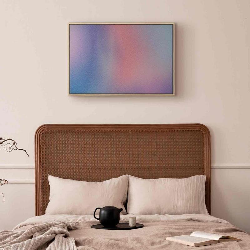 Quadro - Rainbow Gradient - Delicate Multicolored Gradient Resembling Mist in Poster e stampe Collezione Casa - Trebisacce, commercioVirtuoso.it