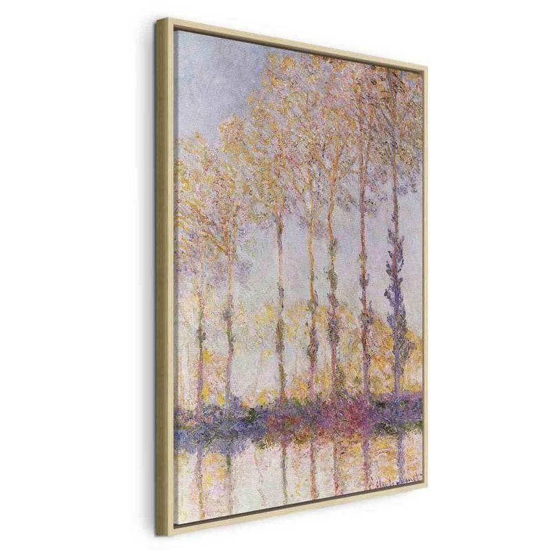 Quadro - Poplars on the Bank of the River Epte in Poster e stampe Collezione Casa - Trebisacce, commercioVirtuoso.it