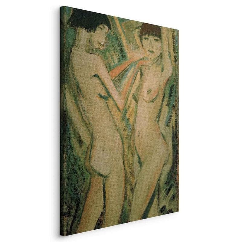 Quadro - Zwei Mädchen (Otto Mueller) in Poster e stampe Collezione Casa - Trebisacce, commercioVirtuoso.it
