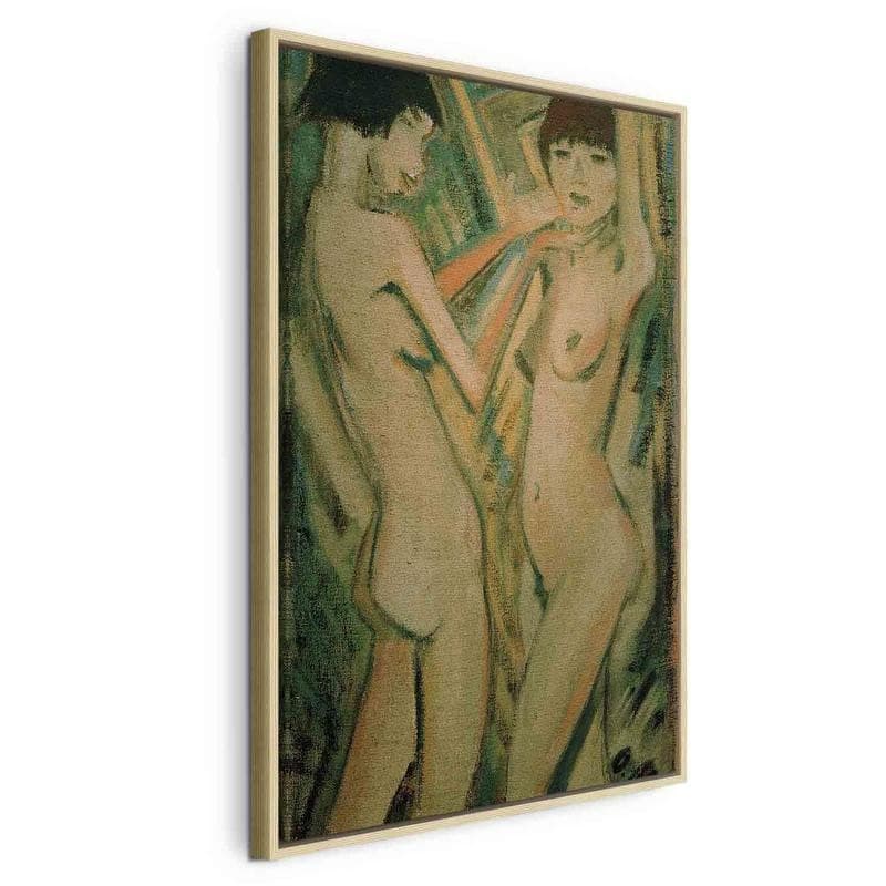 Quadro - Zwei Mädchen (Otto Mueller) in Poster e stampe Collezione Casa - Trebisacce, commercioVirtuoso.it