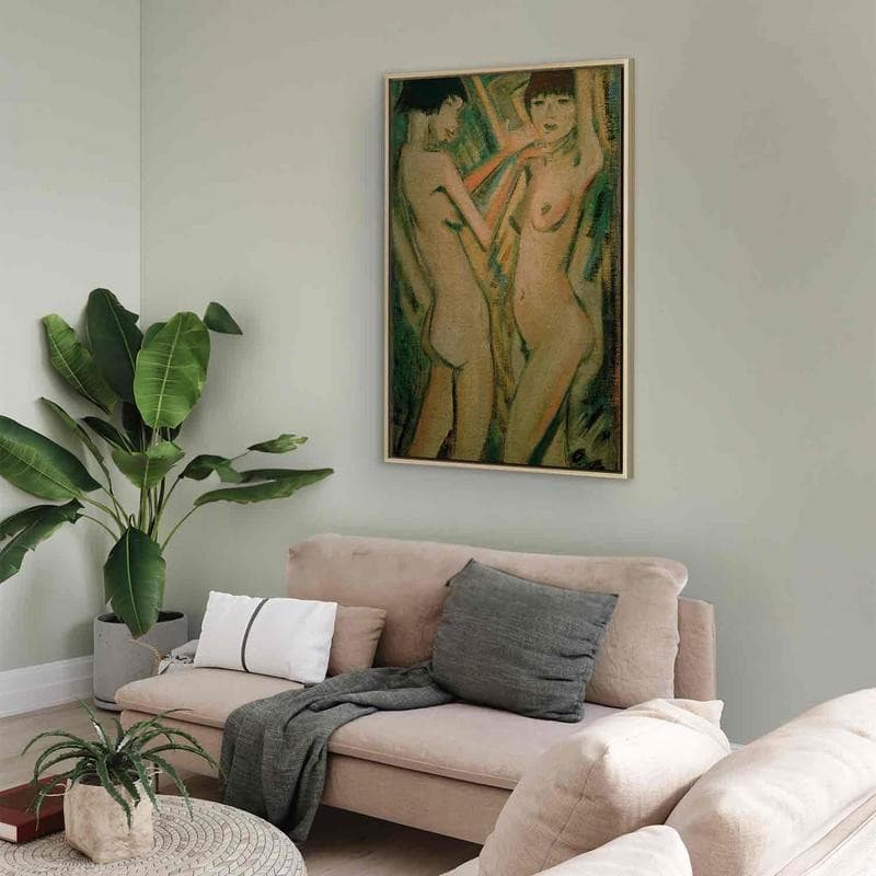 Quadro - Zwei Mädchen (Otto Mueller) in Poster e stampe Collezione Casa - Trebisacce, commercioVirtuoso.it