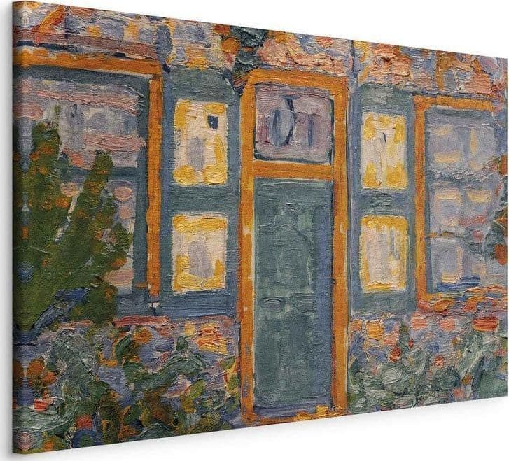 Quadro - House in Sunlight (Piet Mondrian) in Poster e stampe Collezione Casa - Trebisacce, commercioVirtuoso.it
