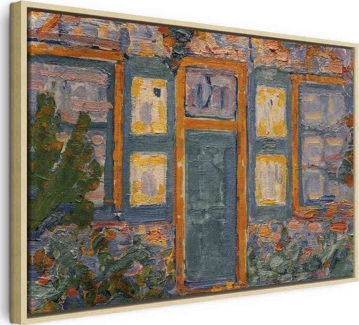 Quadro - House in Sunlight (Piet Mondrian) in Poster e stampe Collezione Casa - Trebisacce, commercioVirtuoso.it