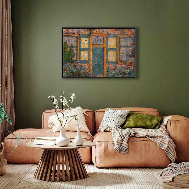 Quadro - House in Sunlight (Piet Mondrian) in Poster e stampe Collezione Casa - Trebisacce, commercioVirtuoso.it
