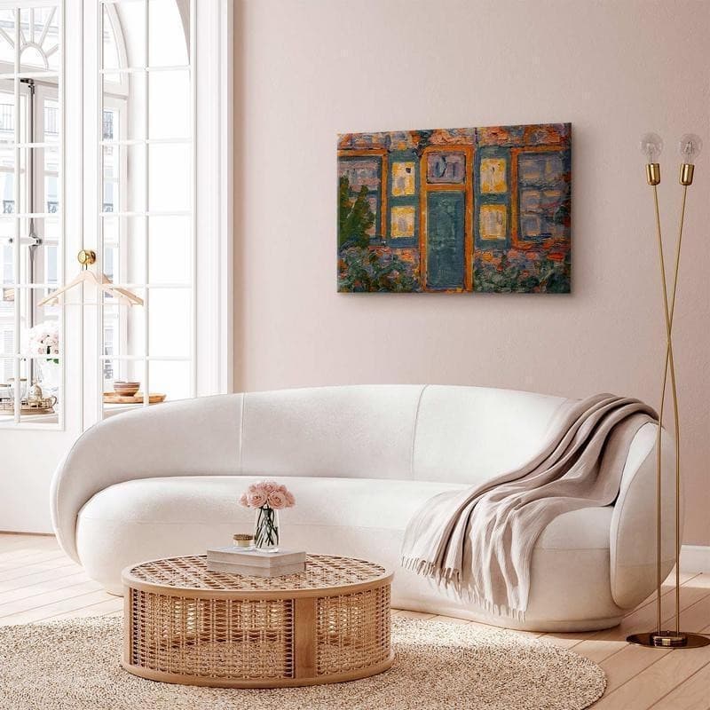 Quadro - House in Sunlight (Piet Mondrian) in Poster e stampe Collezione Casa - Trebisacce, commercioVirtuoso.it