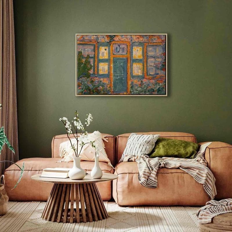 Quadro - House in Sunlight (Piet Mondrian) in Poster e stampe Collezione Casa - Trebisacce, commercioVirtuoso.it