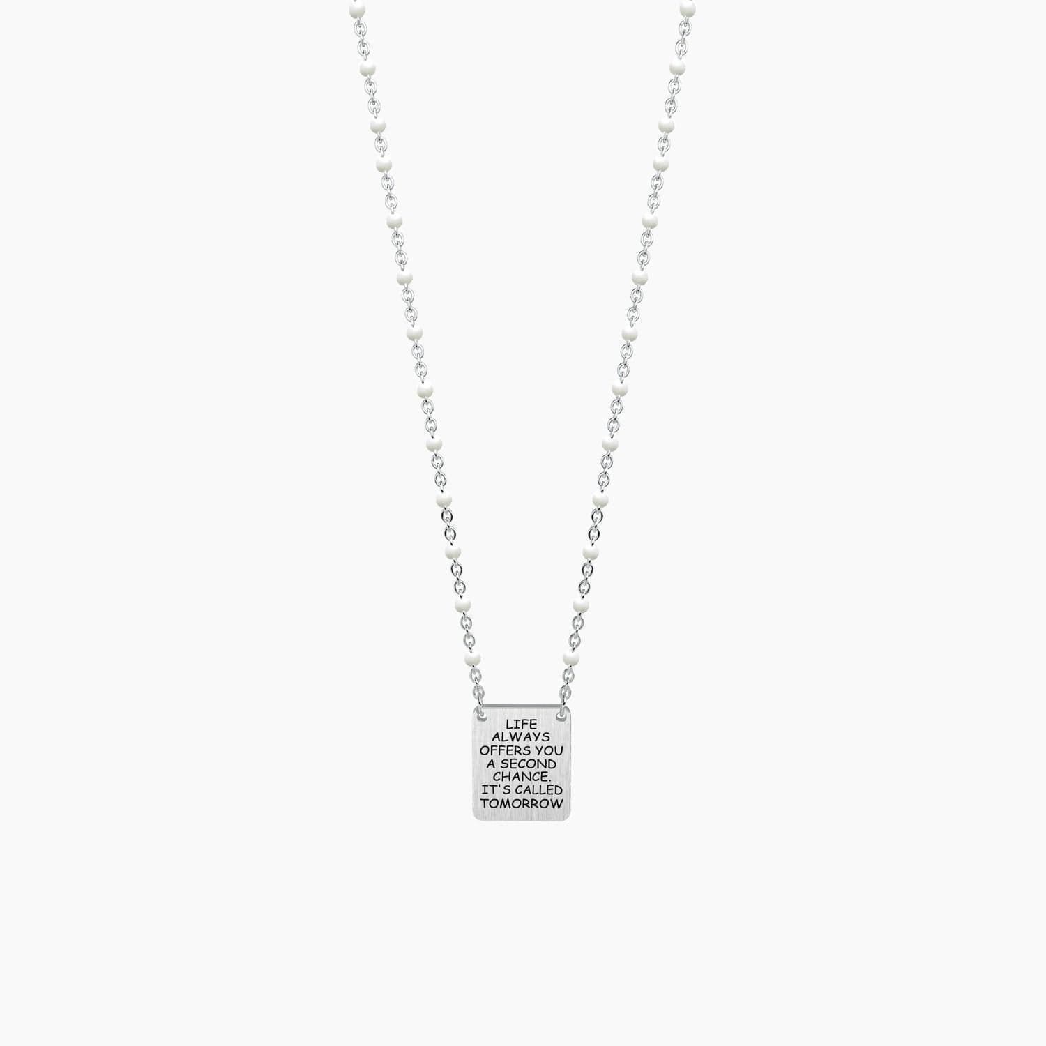 Kidult collana LIFE ALWAYS OFFERS YOU … in Collane Alba Gioielli - Casoria, commercioVirtuoso.it