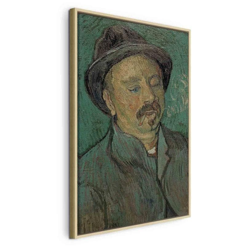 Quadro - Portrait of a oneeyed man (Vincent Van Gogh) in Poster e stampe Collezione Casa - Trebisacce, commercioVirtuoso.it