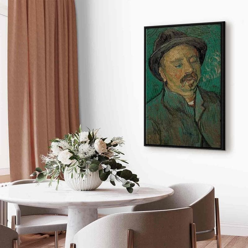 Quadro - Portrait of a oneeyed man (Vincent Van Gogh) in Poster e stampe Collezione Casa - Trebisacce, commercioVirtuoso.it