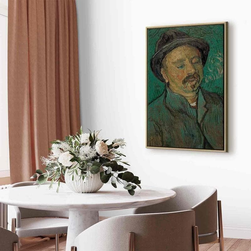 Quadro - Portrait of a oneeyed man (Vincent Van Gogh) in Poster e stampe Collezione Casa - Trebisacce, commercioVirtuoso.it
