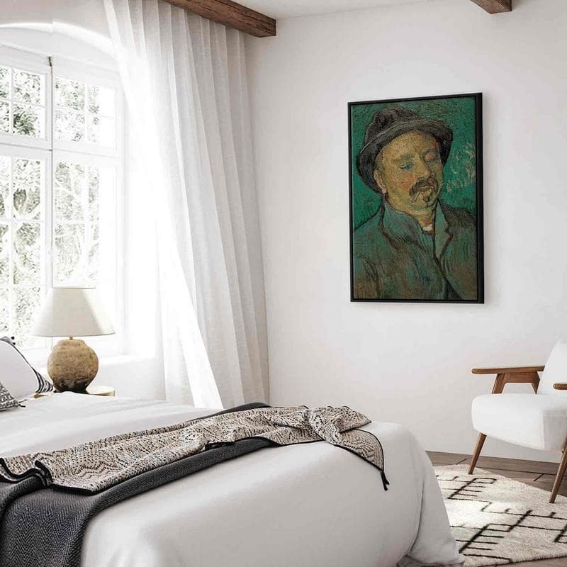 Quadro - Portrait of a oneeyed man (Vincent Van Gogh) in Poster e stampe Collezione Casa - Trebisacce, commercioVirtuoso.it
