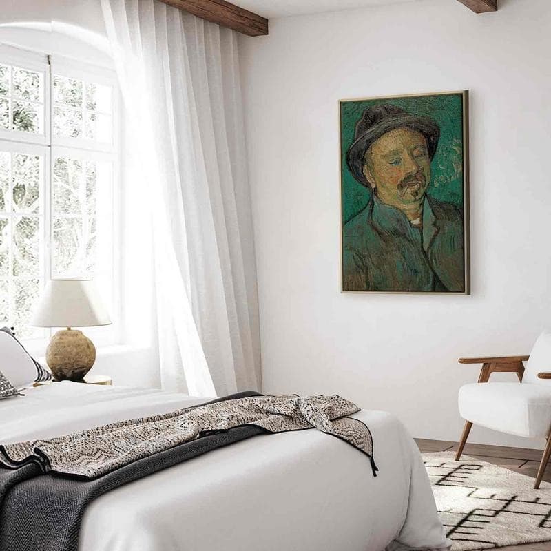 Quadro - Portrait of a oneeyed man (Vincent Van Gogh) in Poster e stampe Collezione Casa - Trebisacce, commercioVirtuoso.it