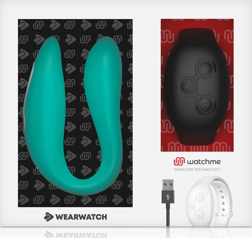 Vibratore di coppia con controllo remoto Watchme Acqua Marina Nero in Vibratori proiettile e ovuli vibranti Sexy Tentazioni - Siracusa, commercioVirtuoso.it