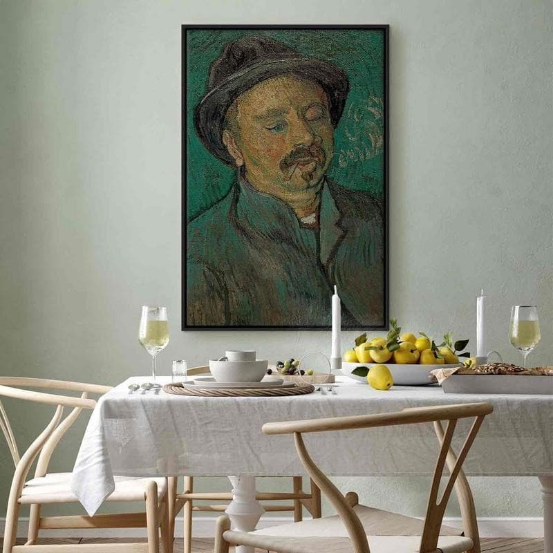 Quadro - Portrait of a oneeyed man (Vincent Van Gogh) in Poster e stampe Collezione Casa - Trebisacce, commercioVirtuoso.it