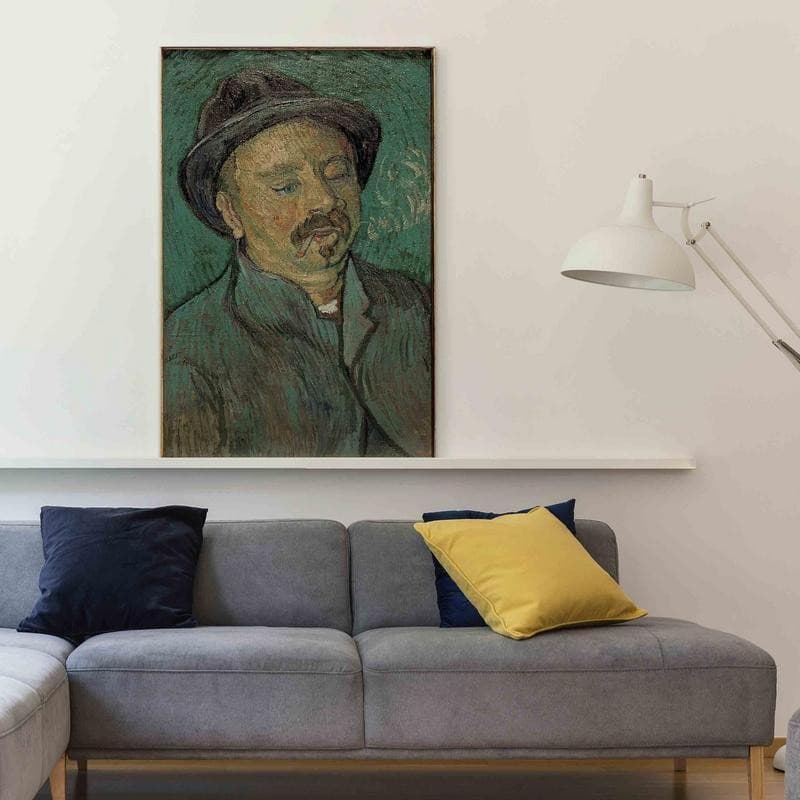 Quadro - Portrait of a oneeyed man (Vincent Van Gogh) in Poster e stampe Collezione Casa - Trebisacce, commercioVirtuoso.it