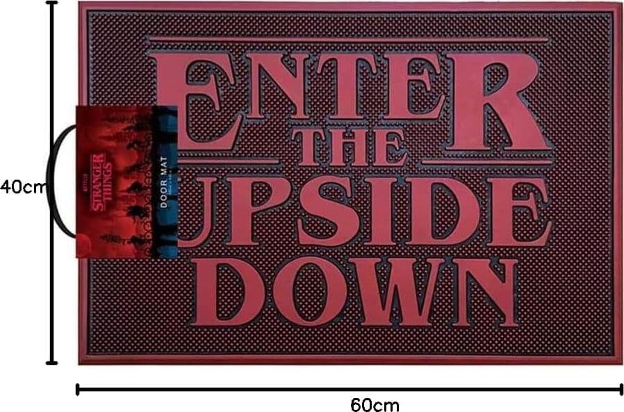 Zerbino in gomma Stranger Things Enter The Upside Down Cm 60X40 - Gp85485 in Zerbini Prezzo Bomba Store - Casalnuovo di Napoli, commercioVirtuoso.it