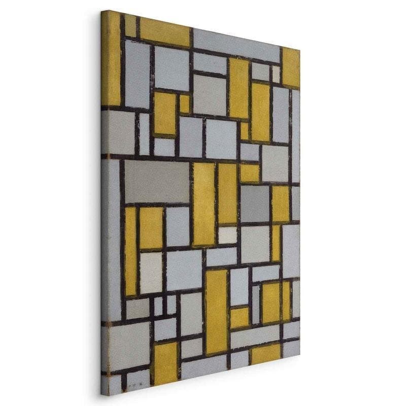 Quadro - Composition with grid 1 (Piet Mondrian) in Poster e stampe Collezione Casa - Trebisacce, commercioVirtuoso.it