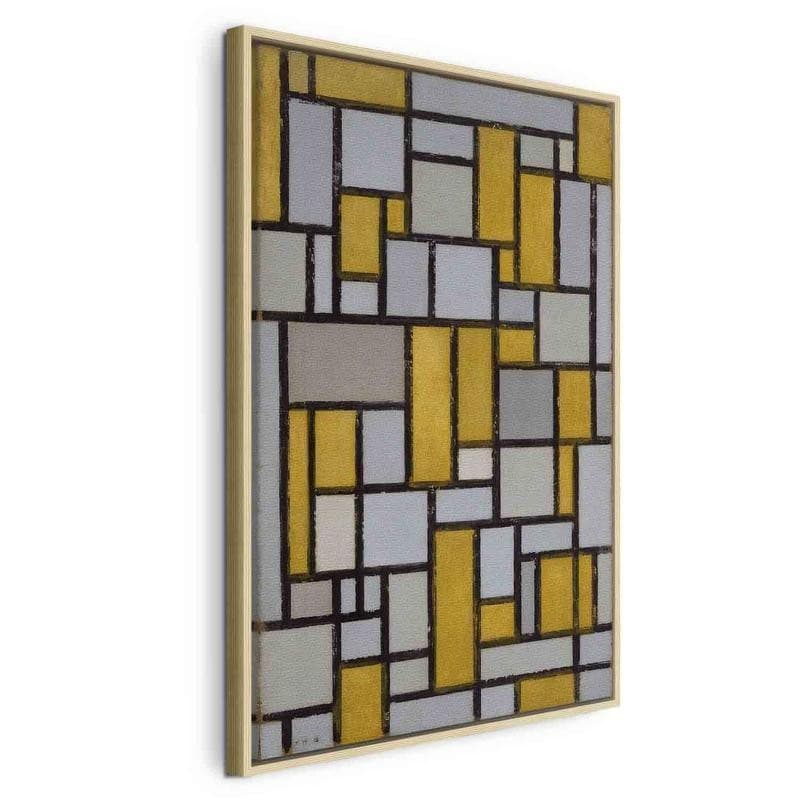 Quadro - Composition with grid 1 (Piet Mondrian) in Poster e stampe Collezione Casa - Trebisacce, commercioVirtuoso.it