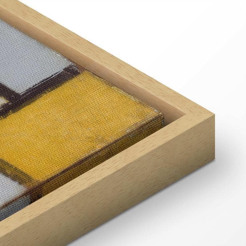 Quadro - Composition with grid 1 (Piet Mondrian) in Poster e stampe Collezione Casa - Trebisacce, commercioVirtuoso.it