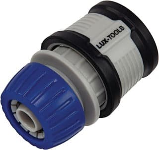 LUX TOOLS - CONNETTORE ACQUASTOP 13 MM 1/2"-16 MM 5/8"