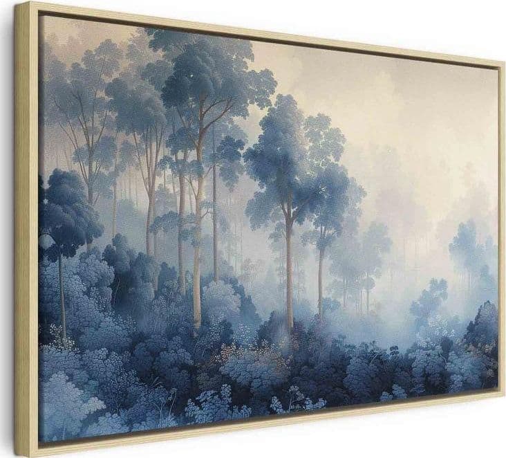 Quadro Foresta blu fatata in Poster e stampe Collezione Casa - Trebisacce, commercioVirtuoso.it