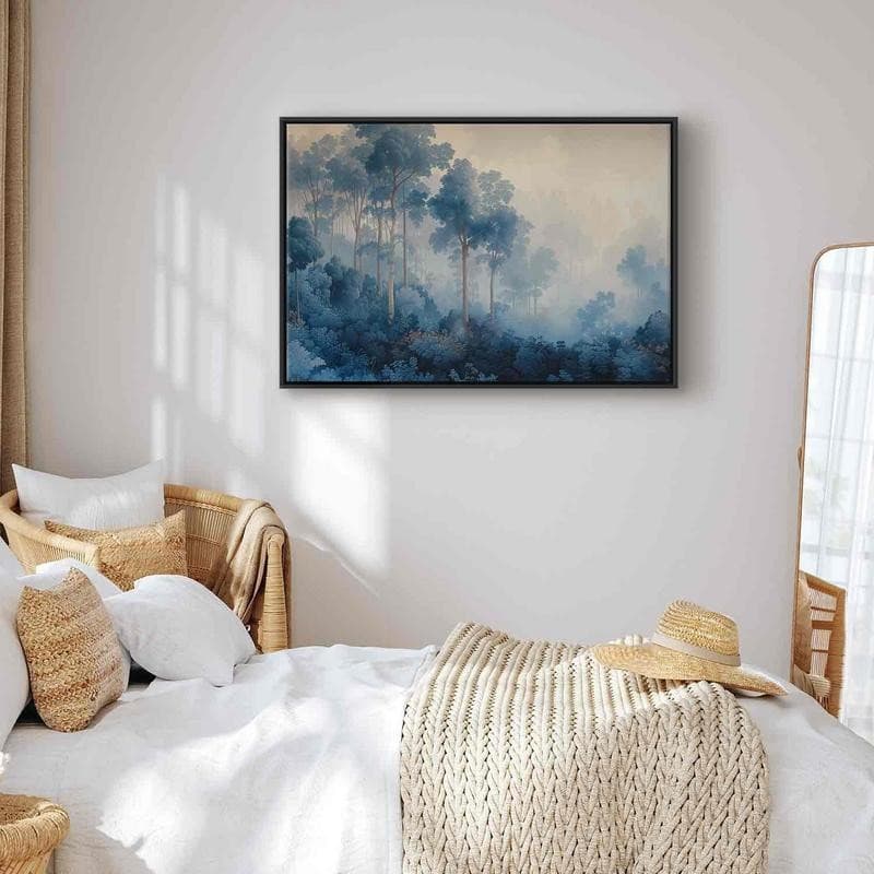 Quadro Foresta blu fatata in Poster e stampe Collezione Casa - Trebisacce, commercioVirtuoso.it